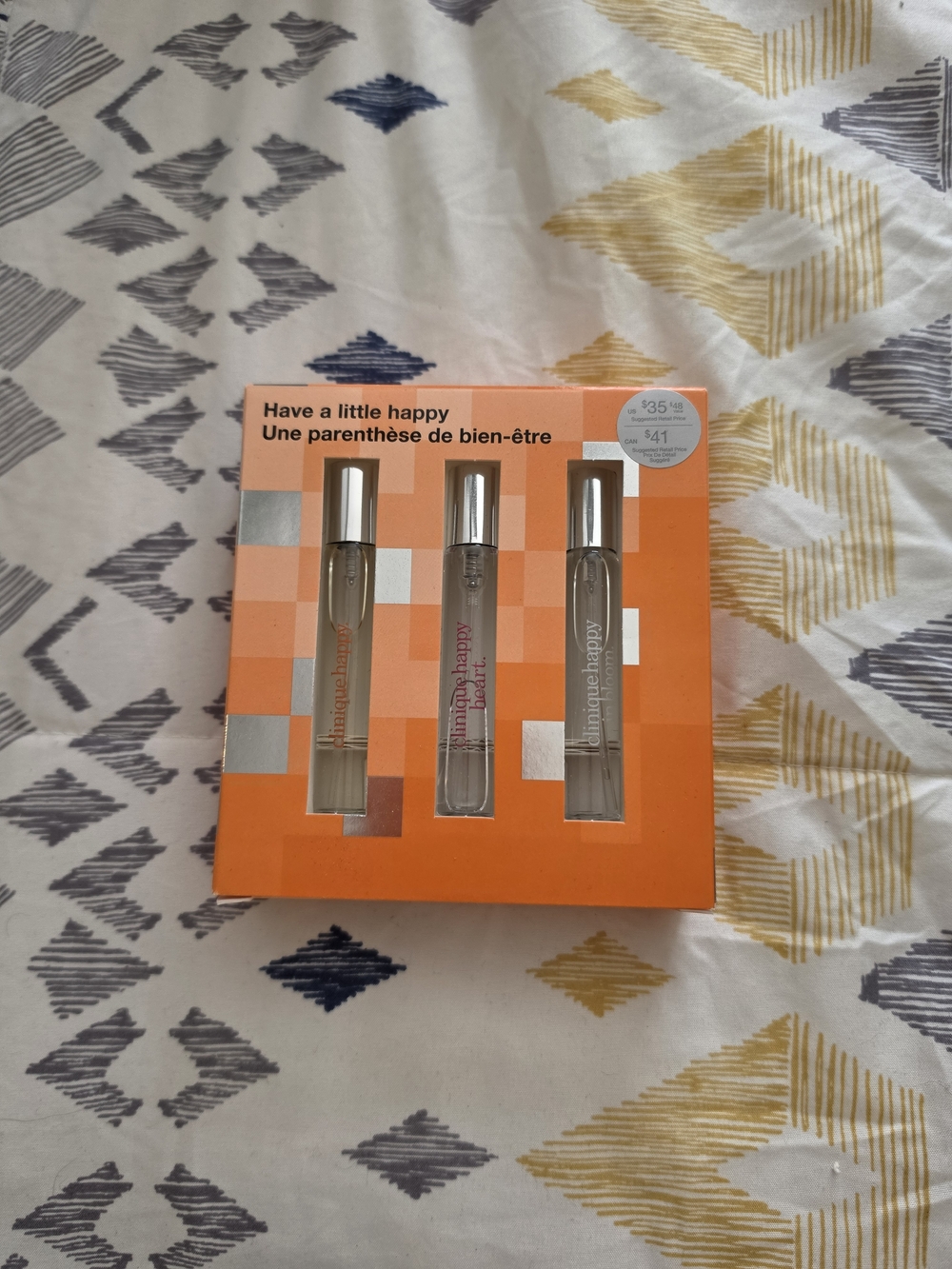 Clinique "Have a Little Happy" Trio - Orange Gift Set